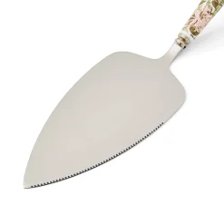 Morris & Co Cake Slice With Porcelain Handle - Honeysuckle