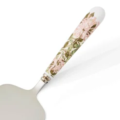 Morris & Co Cake Slice With Porcelain Handle - Honeysuckle