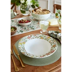 Morris & Co 26.5cm Earthenware Pasta Bowl - Assorted