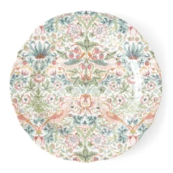 Morris & Co Earthenware Serving Platter - Strawberry Thief