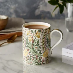 Morris & Co 340ml Porcelain Mug - Daffodil