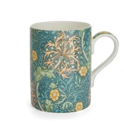 Morris & Co 340ml Porcelain Mug - Seaweed