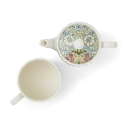 Morris & Co Porcelain Tea For One - Strawberry Thief