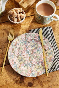 Morris & Co Set Of Four 20cm Earthenware Plates