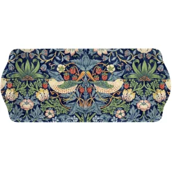 Morris & Co Strawberry Thief Sandwich Tray - Blue