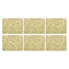 Morris & Co Willow Bough Set Of Six Placemats - Green
