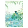 National Trust 100% Organic Cotton Tea Towel - Kingfisher