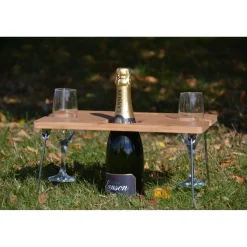 Navigate Three Rivers Foldaway Wine Table
