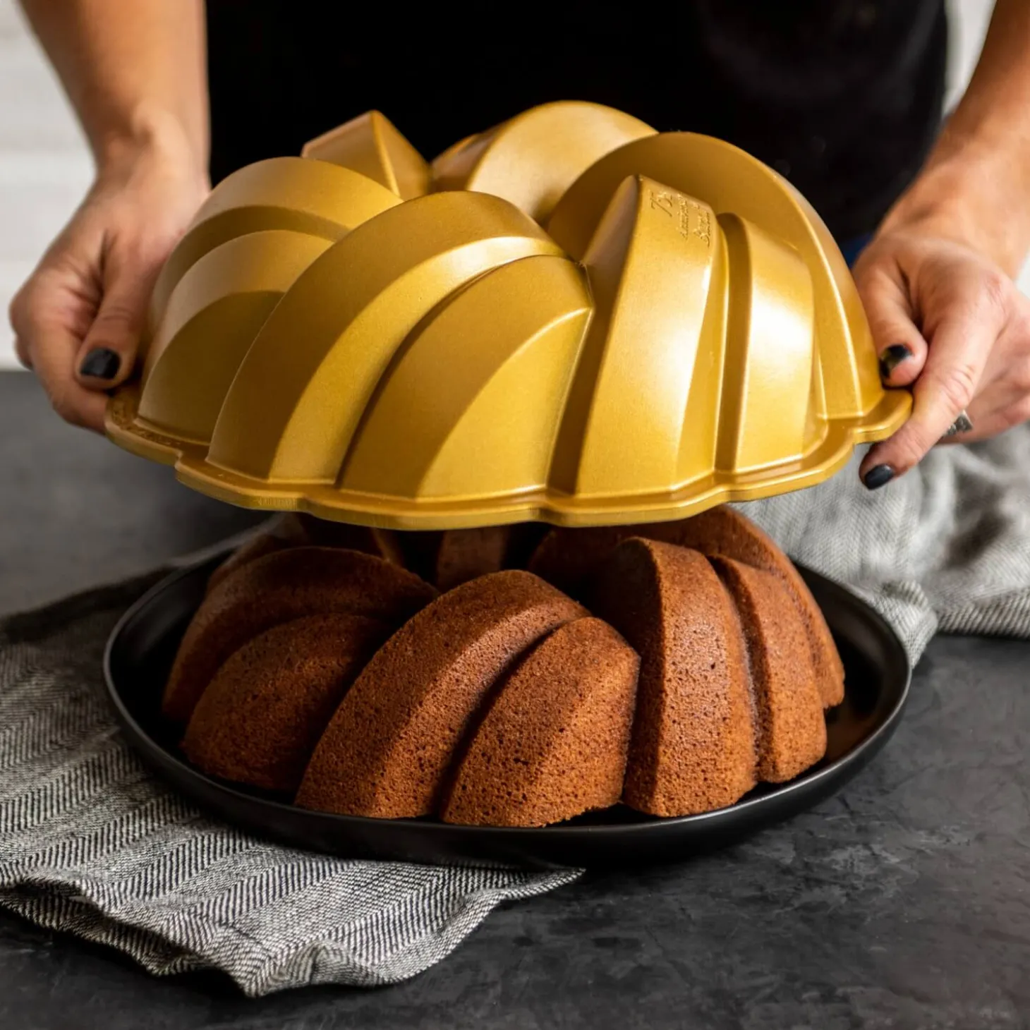 Nordic Ware Braided Bundt Pan - Gold