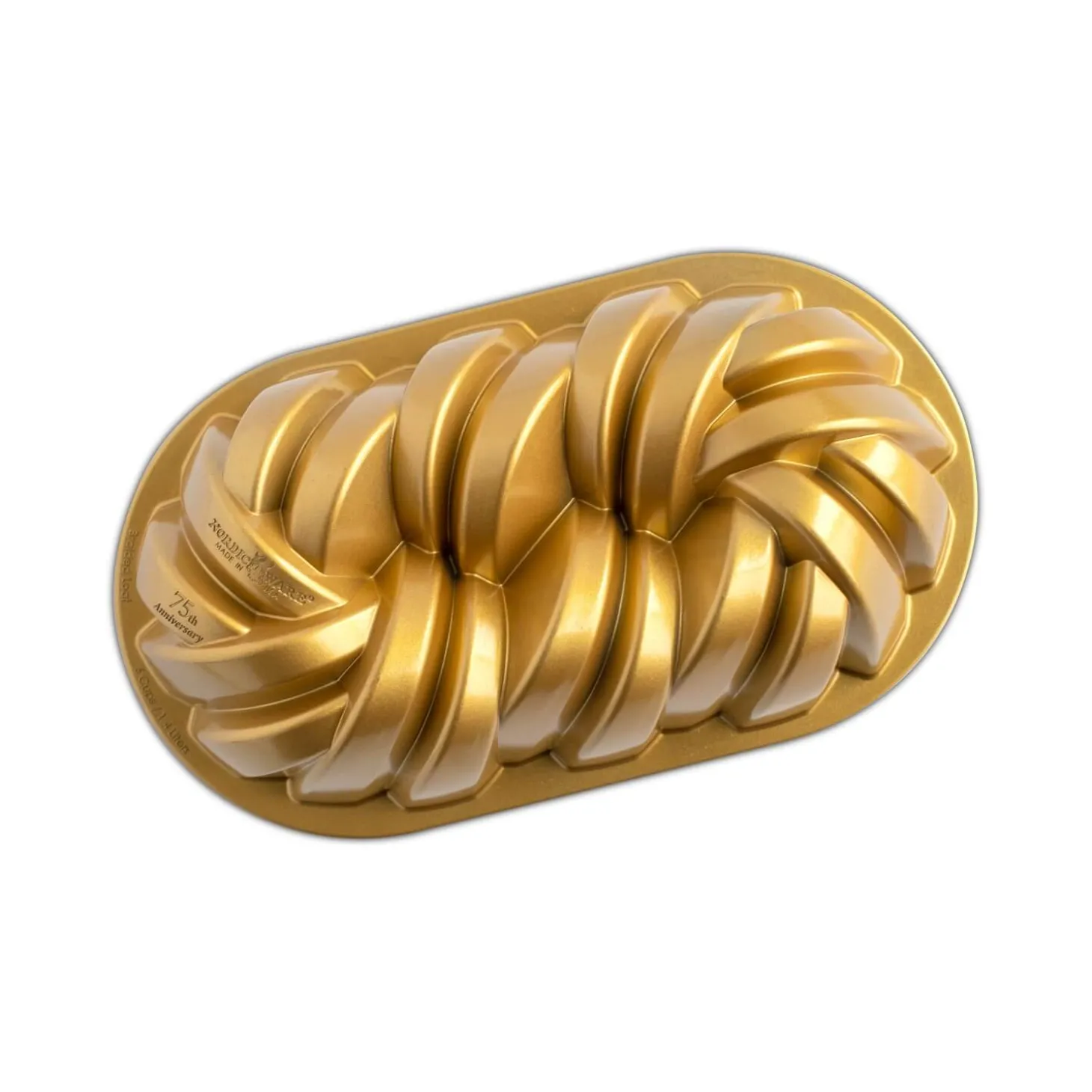 Nordic Ware Braided Loaf Pan - Gold