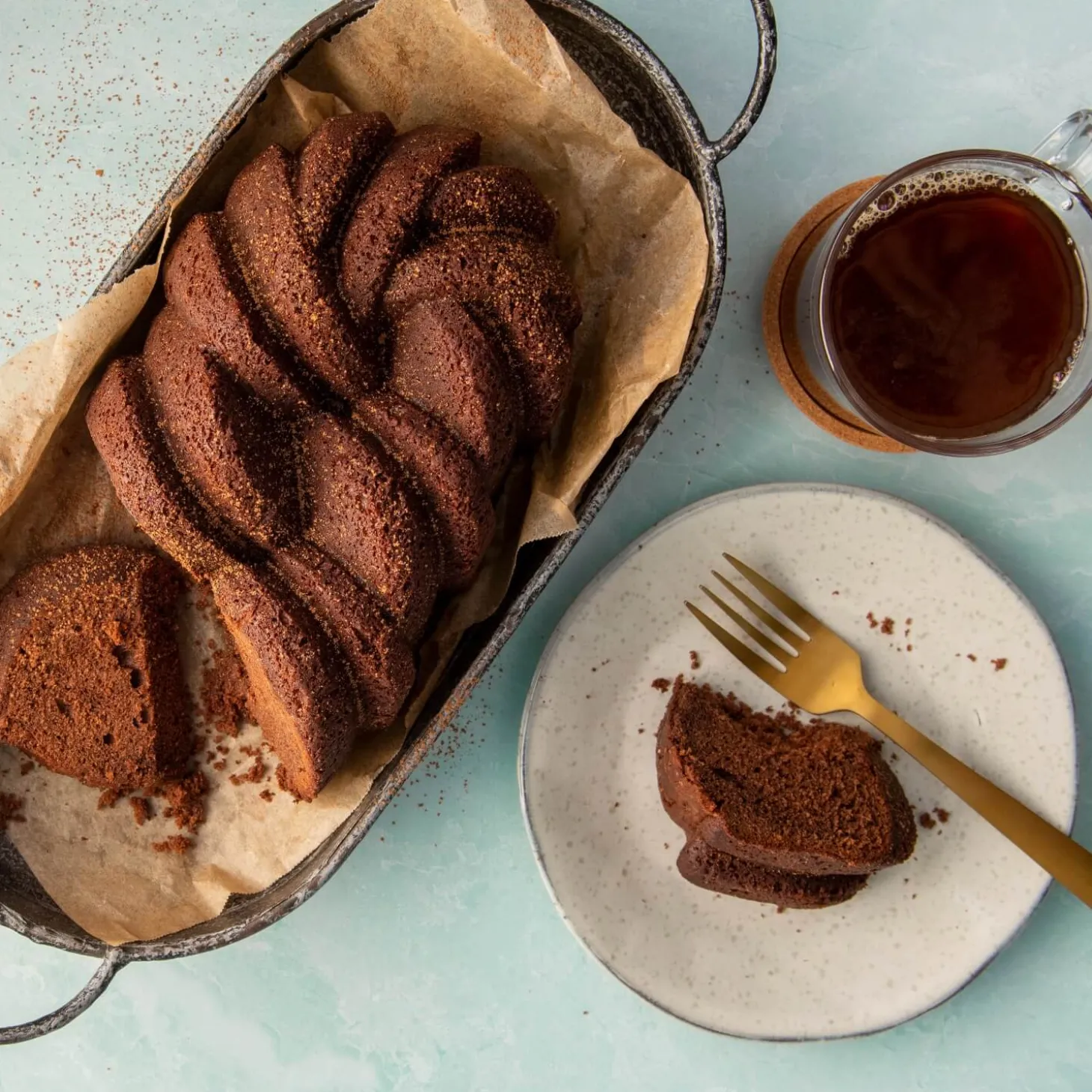 Nordic Ware Braided Loaf Pan - Gold