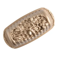 Nordic Ware 6-Cup Honey Hive Loaf Pan - Toffee