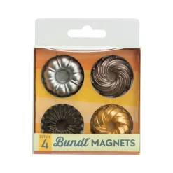 Nordic Ware Set of 4 Bundt Magnets
