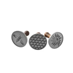 Nordic Ware Set of 3 Cookie Stamps - Honey Bees