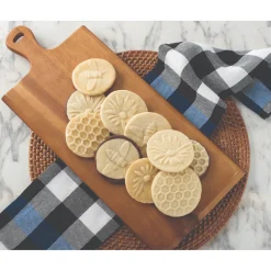 Nordic Ware Set of 3 Cookie Stamps - Honey Bees