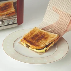 NoStik Reusable U Toast IT Pack of 2 - Black