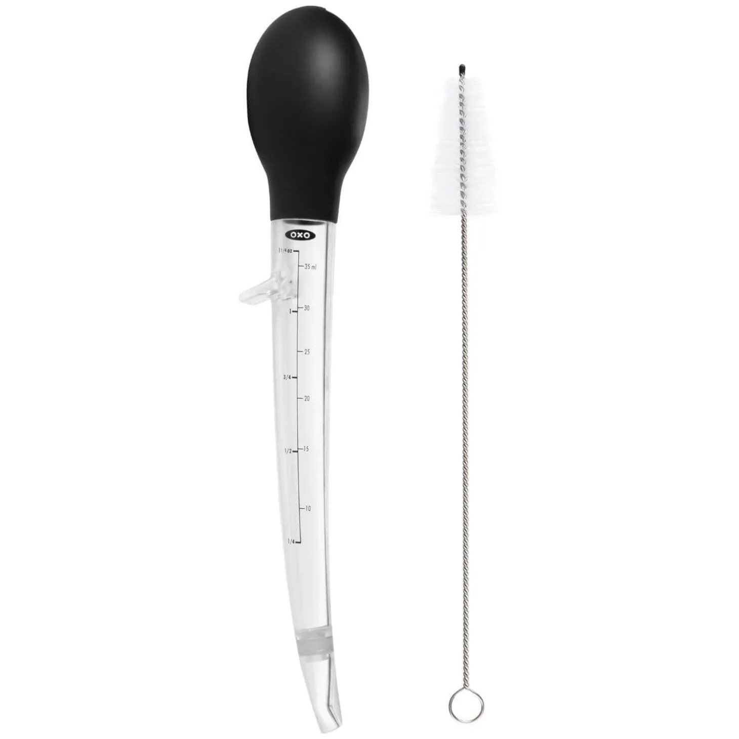 OXO Good Grips Angled Baster With Cleaning Brush