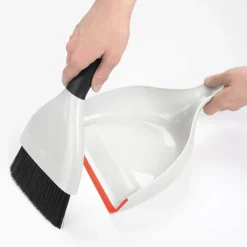 OXO Good Grips Dustpan & Brush Set - White