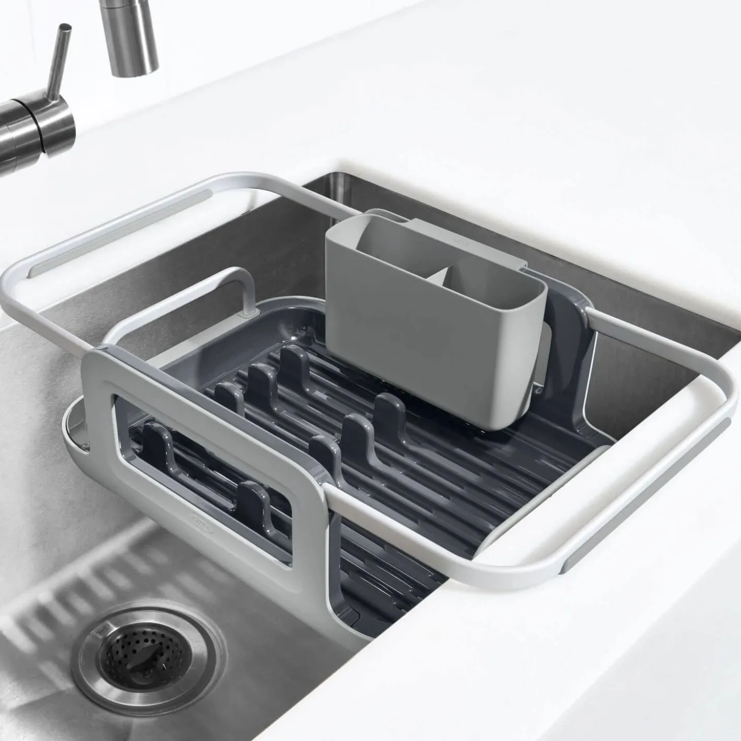 OXO Good Grips Over-The-Sink Aluminium Dish Rack