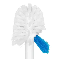 OXO Good Grips Toilet Brush With Rim Cleaner - White