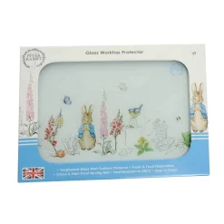 Peter Rabbit Classic Medium Glass Worktop Protector