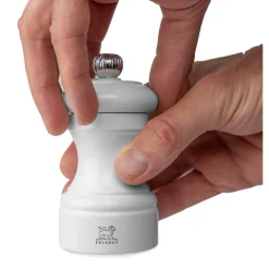 Peugeot Bistro 10cm Pepper Mill -  Pearl Grey