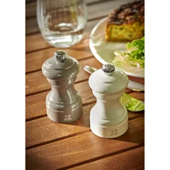 Peugeot Bistro 10cm Salt Mill - Pearl Grey