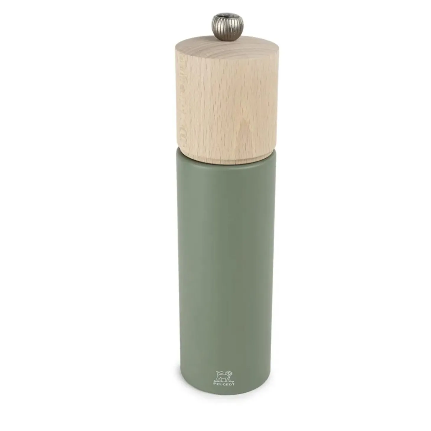 Peugeot Boreal 21cm Beech Pepper Mill - Fern Green