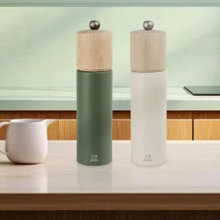 Peugeot Boreal 21cm Beech Pepper Mill - Fern Green