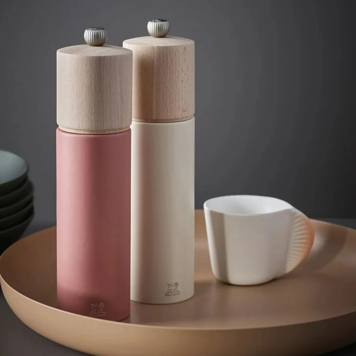 Peugeot Boreal 21cm Beech Pepper Mill - Hazelnut