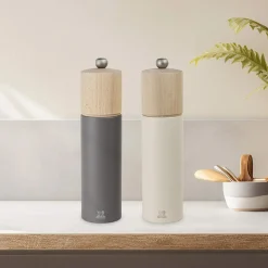 Peugeot Boreal 21cm Beech Pepper Mill - Rock Grey