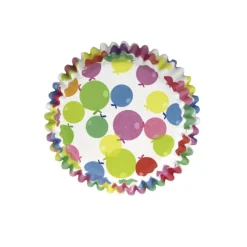 PME Pack of 30 Foil Lined Cup Cake Cases - Balloons