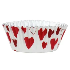 PME Pack of 30 Foil Lined Cup Cake Cases - Hearts