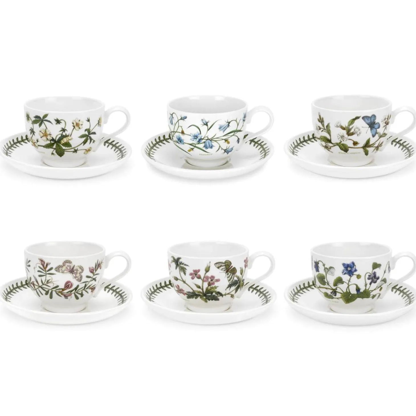 Portmeirion Botanic Garden Breakfast Cup & Saucer - Assorted