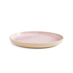 Portmeirion Minerals Stoneware 21.7cm Side Plate - Rose Quartz