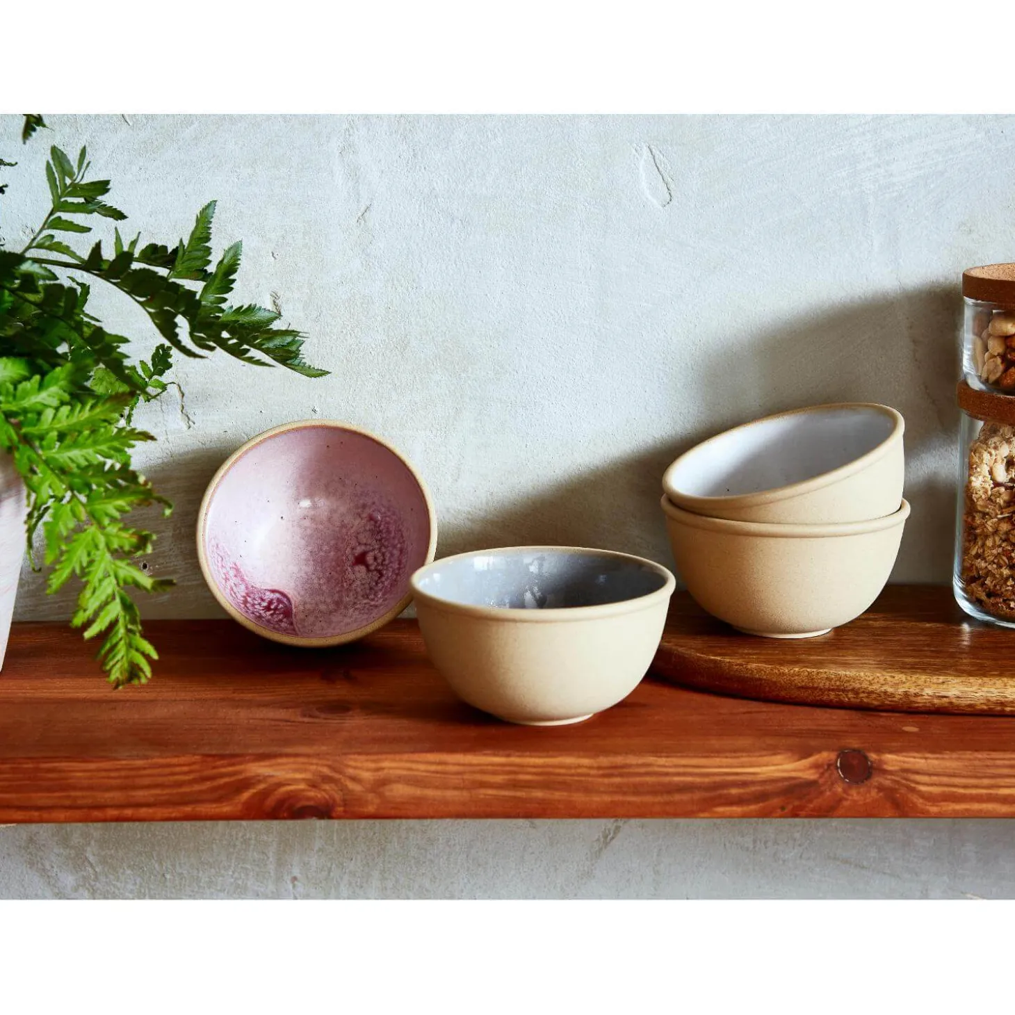 Portmeirion Minerals Stoneware 11.4cm Small Bowl - Aquamarine