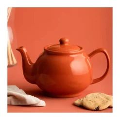Price & Kensington 6 Cup Tea Pot - Burnt Orange