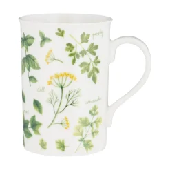 Price & Kensington Garden Herbs Fine China 300ml Mug - Dill