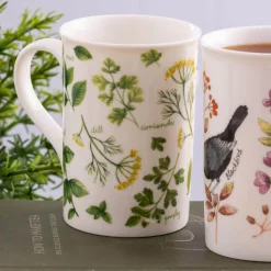Price & Kensington Garden Herbs Fine China 300ml Mug - Dill