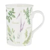 Price & Kensington Garden Herbs Fine China 300ml Mug - Lavender