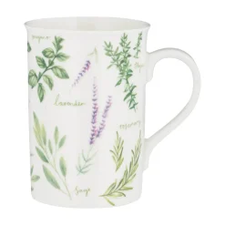 Price & Kensington Garden Herbs Fine China 300ml Mug - Lavender