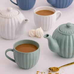 Price & Kensington Luxe 6 Cup Teapot - Duck Egg