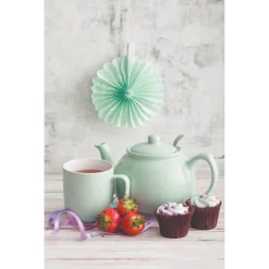 Price & Kensington Stoneware 6 Cup Teapot - Mint Green