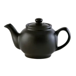 Price & Kensington Stoneware 6 Cup Teapot - Matte Black