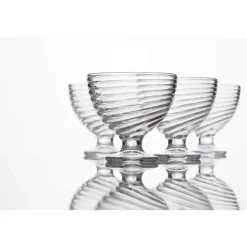 Ravenhead Essentials Swirl Sundae Dishes - Set of 4