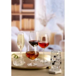 Ravenhead Kings Set of 4 63cl Crystal Red Wine Glasses