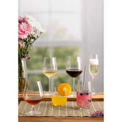 Ravenhead Kings Set of 4 52cl Crystal White Wine Glasses