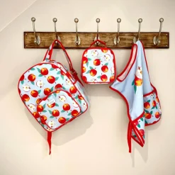 RHS Home Grown Apples RPET Childrens Apron - Blue