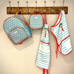 RHS Home Grown Carrots RPET Childrens Apron - Blue