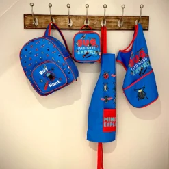 RHS 'I Bug You' RPET Childrens Messy Play Apron - Blue